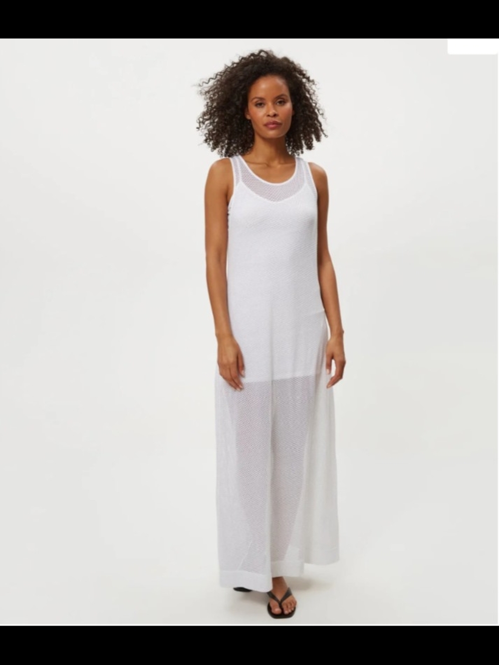 Michael Stars Juliana Maxi Dress In White